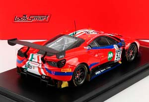 FERRARI 488 GT3 EVO TEAM AF CORSE N 52 2ND PRO-AM CLASS 24H SPA 2021 A.BERTOLINI - J.WARTIQUE - L.MACHIELS - A.ROVERA, RED BLUE — фото 2