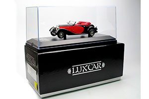 BUGATTI T57 STELVIO DROPHEAD COUPE 1934 BLACK/RED — фото 3