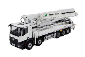 MERCEDES-BENZ AROCS 4753 TRUCK 5-ASSI (2014) - AUTOPOMPA PER CALCESTRUZZO SCHWING S 51 SX - CEMENT PUMP, WHITE BLACK