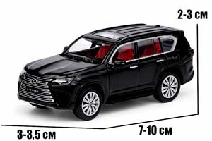 LEXUS LX600 2026 BLACK / ЛЕКСУС ЛХ600 ЧЕРНЫЙ (ДЛИНА 7-10 СМ) — фото 2