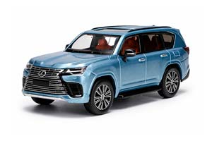 LEXUS LX600 2026 BLUE / ЛЕКСУС ЛХ600 ГОЛУБОЙ (ДЛИНА 7-10 СМ)