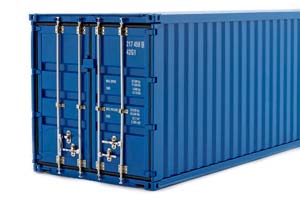 TRAILER SET SEMI-TRAILER EUROPE WITH 40 FT CONTAINER BLUE | ТРЕЕЙЛЕР С ЕВРОПЕЙСКИМ 40-ФУТОВЫМ КОНТЕЙНЕРОМ СИНИЙ — фото 3