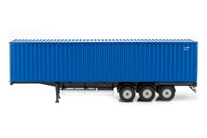 TRAILER SET SEMI-TRAILER EUROPE WITH 40 FT CONTAINER BLUE | ТРЕЕЙЛЕР С ЕВРОПЕЙСКИМ 40-ФУТОВЫМ КОНТЕЙНЕРОМ СИНИЙ — фото 4