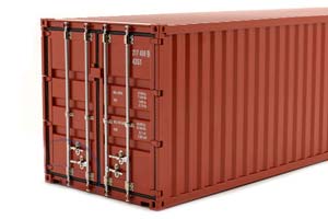 TRAILER SET SEMI-TRAILER EUROPE WITH 40 FT CONTAINER RUST BROWN| ТРЕЕЙЛЕР С ЕВРОПЕЙСКИМ 40-ФУТОВЫМ КОНТЕЙНЕРОМ КОРИЧНЕВЫЙ — фото 5