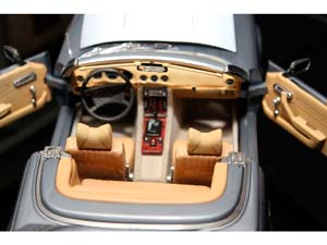 MERCEDES R107 450 SL CABRIOLET 1978 BLUE — фото 8