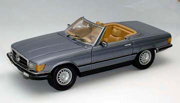 MERCEDES R107 450 SL CABRIOLET 1978 BLUE