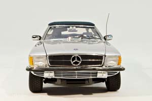 MERCEDES R107 450 SL CABRIOLET WITH CLOSE TOP 1973 SILVER — фото 3