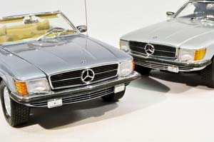 MERCEDES R107 450 SL CABRIOLET WITH CLOSE TOP 1973 SILVER — фото 17