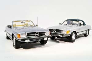 MERCEDES R107 450 SL CABRIOLET WITH CLOSE TOP 1973 SILVER — фото 18