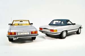 MERCEDES R107 450 SL CABRIOLET WITH CLOSE TOP 1973 SILVER — фото 19