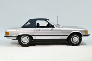 MERCEDES R107 450 SL CABRIOLET WITH CLOSE TOP 1973 SILVER — фото 5