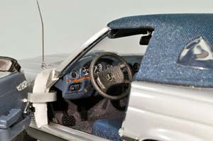 MERCEDES R107 450 SL CABRIOLET WITH CLOSE TOP 1973 SILVER — фото 7