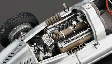 AUTO UNION TYPE D 1938/1939 SILVER — фото 5