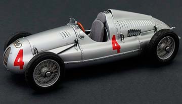 AUTO UNION TYP D #4 TAZIO NUVOLARI 1938/39