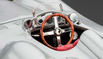 MERCEDES W196R STREAMLINER BODY 1954-1955 SILVER — фото 6