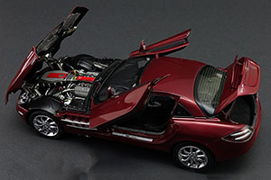 MERCEDES SLR MCLAREN 2003 DARK RED — фото 3