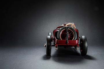 MERCEDES TARGA FLORIO 1924 RED #10 CHRISTIAN WERNER/KARL SAILER WINNER — фото 4