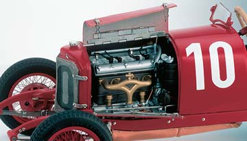 MERCEDES TARGA FLORIO 1924 RED #10 CHRISTIAN WERNER/KARL SAILER WINNER — фото 6