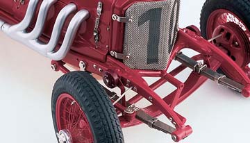 MERCEDES TARGA FLORIO 1924 RED #10 CHRISTIAN WERNER/KARL SAILER WINNER — фото 9