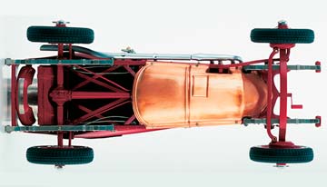 MERCEDES TARGA FLORIO 1924 RED #10 CHRISTIAN WERNER/KARL SAILER WINNER — фото 11