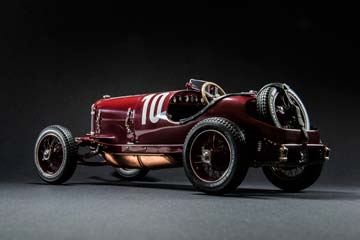 MERCEDES TARGA FLORIO 1924 RED #10 CHRISTIAN WERNER/KARL SAILER WINNER — фото 2