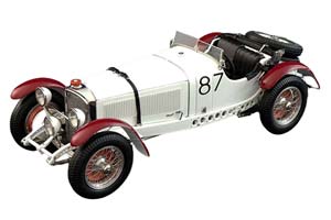 MERCEDES SSKL MILLE MIGLIA 1931 WHITE/RED | МЕРСЕДЕС ССКЛ МИЛЕ МИЛЯ ОЧЕНЬ РЕДКАЯ МОДЕЛЬ 