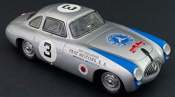 MERCEDES W194 300 SL PANAMERICANA #3 1952 SILVER — фото 4