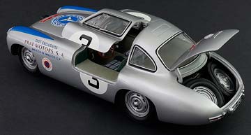 MERCEDES W194 300 SL PANAMERICANA #3 1952 SILVER — фото 11