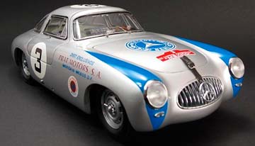 MERCEDES W194 300 SL PANAMERICANA #3 1952 SILVER — фото 1