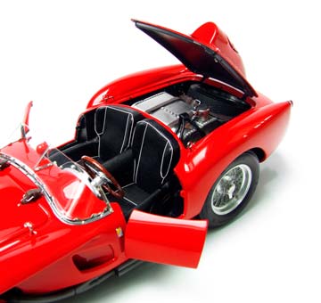 FERRARI 250 TESTA ROSSA PONTOON FENDER 1958 RED / ФЕРРАРИ ТЕСТАРОССА КРАСНЫЙ — фото 4