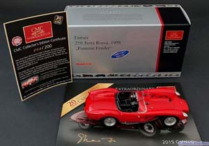 FERRARI 250 TESTA ROSSA TECHNO CLASSICA 2015 RED