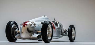 AUTO UNION TYPE C #4 1936 SILVER — фото 5