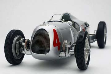 AUTO UNION TYPE C #4 1936 SILVER — фото 10