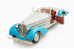 AUDI 225 FRONT ROADSTER 1935 BLUE/SILVER LIMITED EDITION 4000 PCS. — фото 3