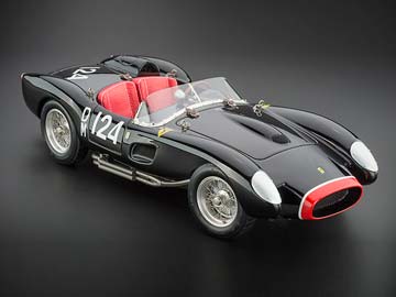 FERRARI TESTA ROSSA BLACK #DM124 1958 BLACK LIMITED EDITION 5000 PCS. — фото 9