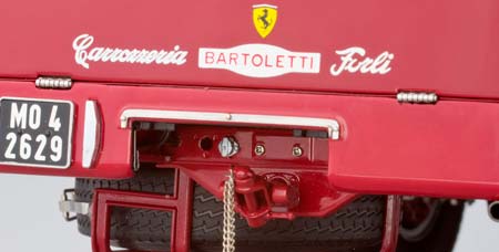 FIAT 642 RN2 BARTOLETTI FERRARI RACE CAR TRANSPORTER 1957 RED / ФИАТ БАРТОЛЕТТИ КРАСНЫЙ — фото 13