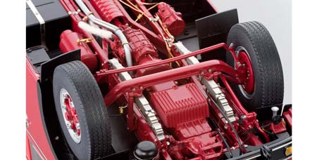 FIAT 642 RN2 BARTOLETTI FERRARI RACE CAR TRANSPORTER 1957 RED / ФИАТ БАРТОЛЕТТИ КРАСНЫЙ — фото 19