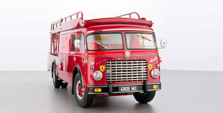 FIAT 642 RN2 BARTOLETTI FERRARI RACE CAR TRANSPORTER 1957 RED / ФИАТ БАРТОЛЕТТИ КРАСНЫЙ — фото 21