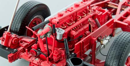 FIAT 642 RN2 BARTOLETTI FERRARI RACE CAR TRANSPORTER 1957 RED / ФИАТ БАРТОЛЕТТИ КРАСНЫЙ — фото 23