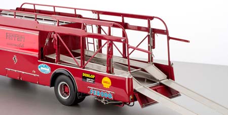 FIAT 642 RN2 BARTOLETTI FERRARI RACE CAR TRANSPORTER 1957 RED / ФИАТ БАРТОЛЕТТИ КРАСНЫЙ — фото 6