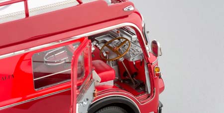 FIAT 642 RN2 BARTOLETTI FERRARI RACE CAR TRANSPORTER 1957 RED / ФИАТ БАРТОЛЕТТИ КРАСНЫЙ — фото 10