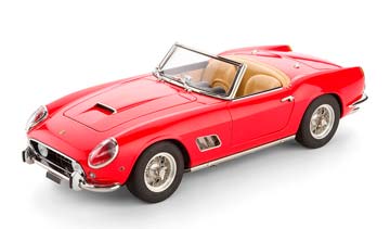 FERRARI 250 GT SWB CALIFORNIA SPYDER 1961 RED LIMITED EDITION 2500 PCS.