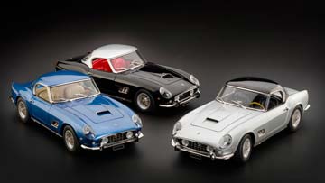 FERRARI 250 GT SWB CALIFORNIA SPYDER 1961 BLUE LIMITED EDITION 2500 PCS. — фото 8
