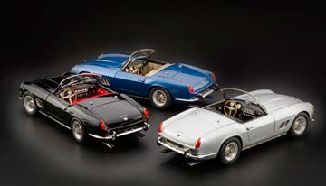 FERRARI 250 GT SWB CALIFORNIA SPYDER 1961 BLUE LIMITED EDITION 2500 PCS. — фото 11