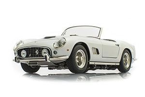 FERRARI 250 GT SWB CALIFORNIA SPYDER 1961 SILVER LIMITED EDITION 2500 PCS. (HARD TOP INCLUDED)