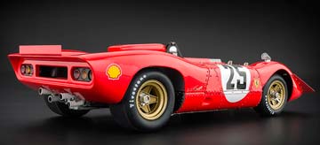 FERRARI 312P SPYDER SEBRING #25 AMON/ANDRETTI 1969 — фото 2