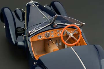 BUGATTI 57 SC CORSICA ROADSTER 1938 BLUE — фото 6