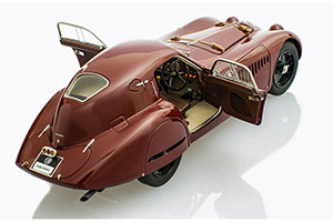ALFA ROMEO 8C 2900 B SPECIALE TOURING COUPE 1938 DARK RED — фото 3