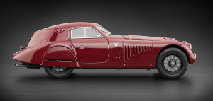 ALFA ROMEO 8C 2900 B SPECIALE TOURING COUPE 1938 DARK RED — фото 9