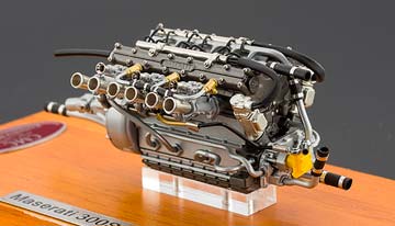 MASERATI 300S 1956 ENGINE INCLUDING SHOWCASE — фото 6